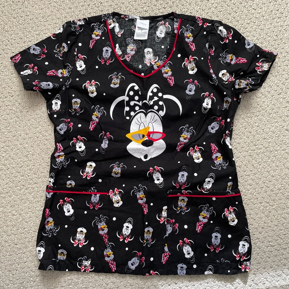 Disney Minnie Mouse scrub top